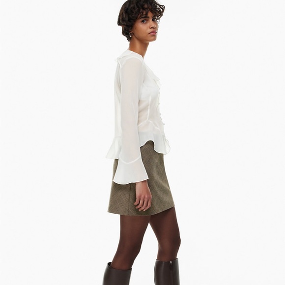 BNWT Aritzia Wilfred Castelo Blouse Size M - Picture 4 of 8